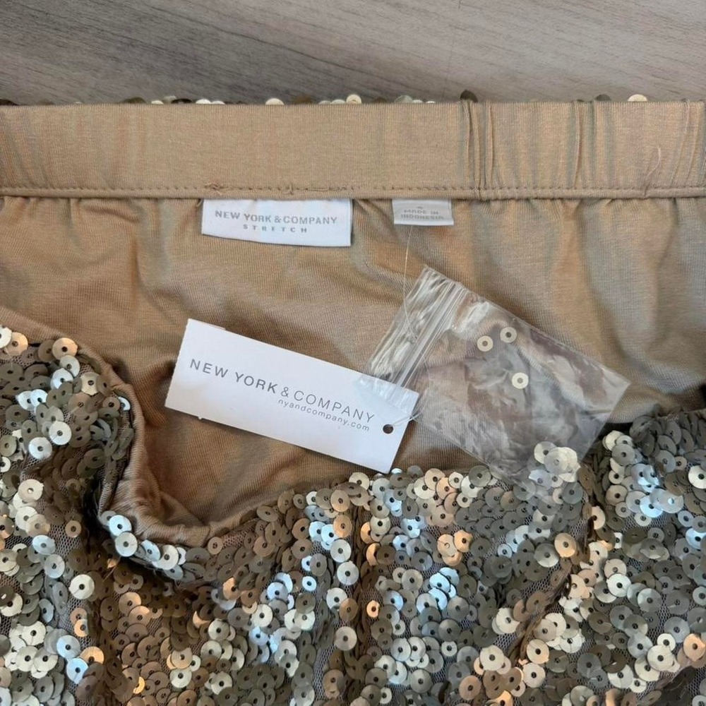 Vintage Y2K party club sequin skirt Mid thigh New York and company - Picture 2 of 2